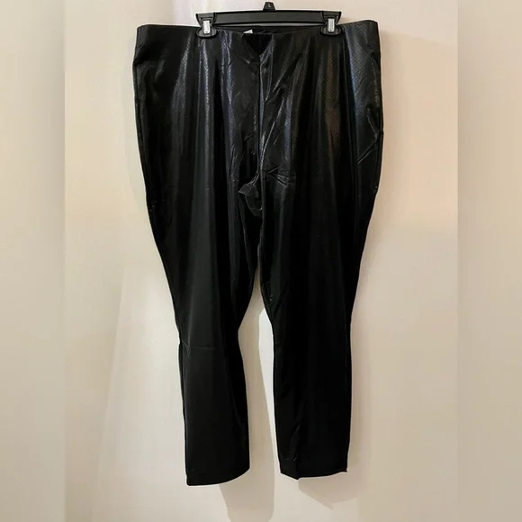 Brand New  Leather Leggings/ Pants Size 22/24, 26/28 - Picture 5 of 14